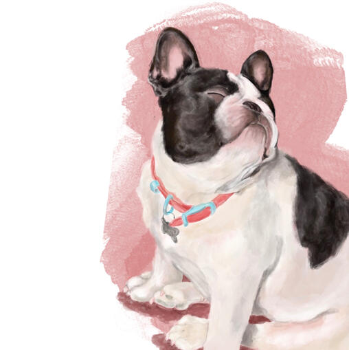 Custom Pet Portrait in Watercolor