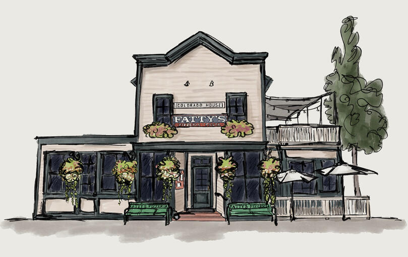 Venue Art for Wedding Website